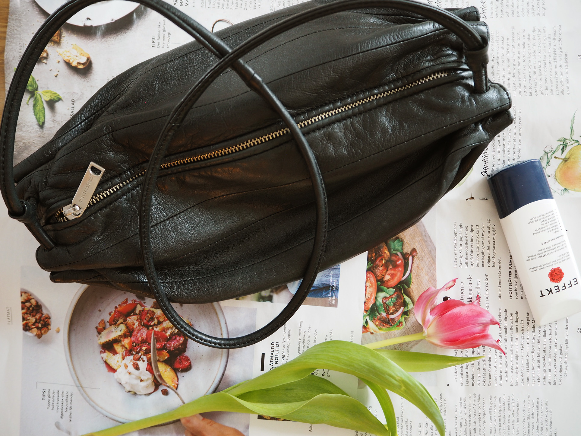 Take care Leather bag edition VIIVI LAAKKONEN