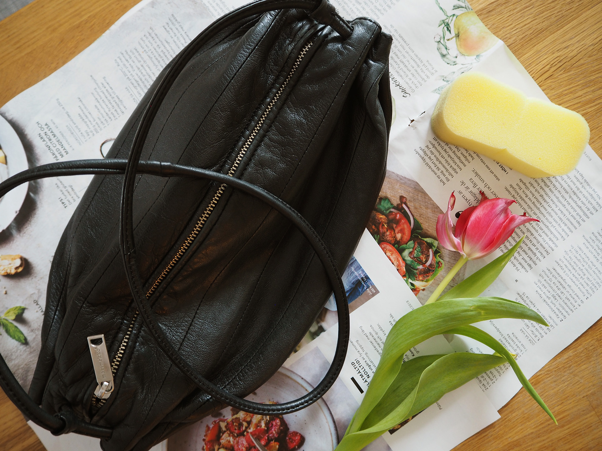 Take care Leather bag edition VIIVI LAAKKONEN